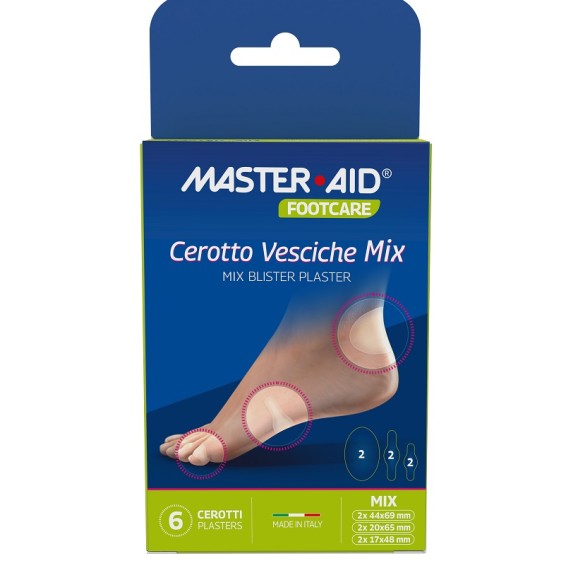 FOOTCARE CER VESCICHE MIX 6PZ FOOTCARE CER VESCICHE MIX 6PZ
