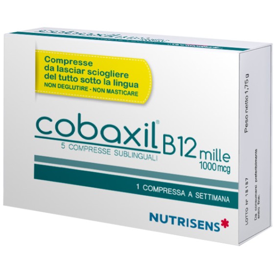 COBAXIL B12 MILLE 5CPR SUBLING COBAXIL B12 MILLE 5CPR SUBLING