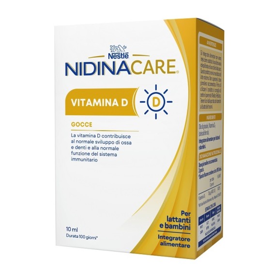 NIDINACARE VITAMINA D 10ML NIDINACARE VITAMINA D 10ML