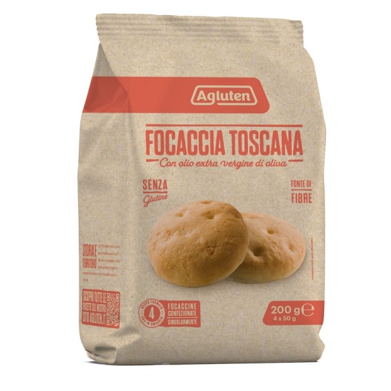 AGLUTEN FOCACCIA TOSCANA 200G AGLUTEN FOCACCIA TOSCANA 200G