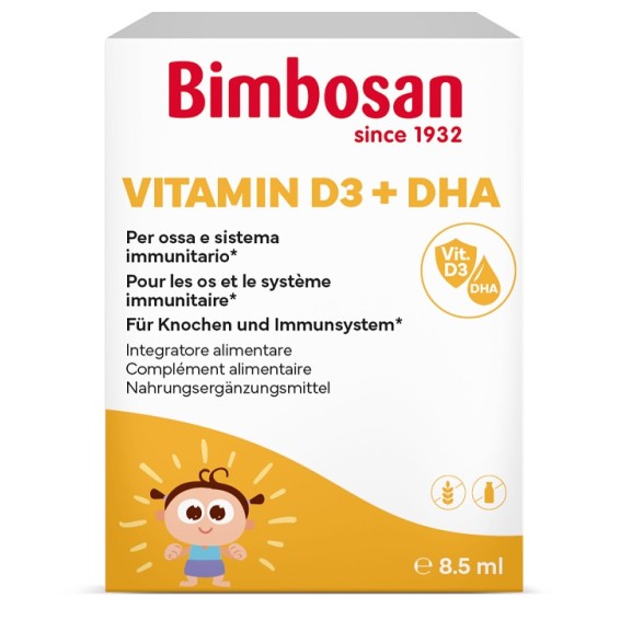 BIMBOSAN VITAMIN D3&DHA 8,5ML BIMBOSAN VITAMIN D3&DHA 8,5ML