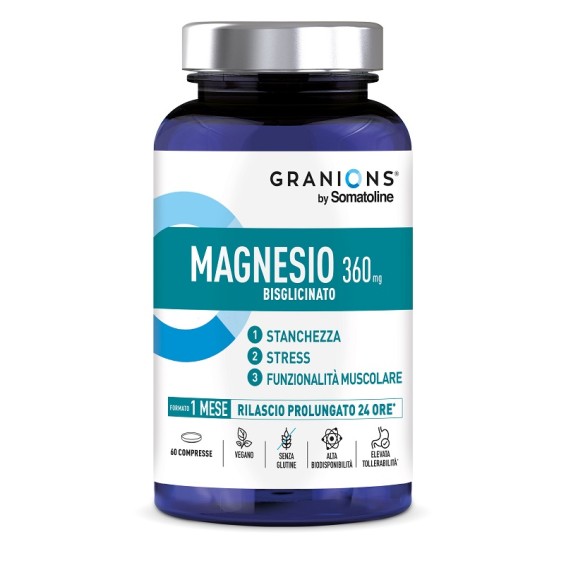GRANIONS MAGNESIO BISGL 60CPR GRANIONS MAGNESIO BISGL 60CPR