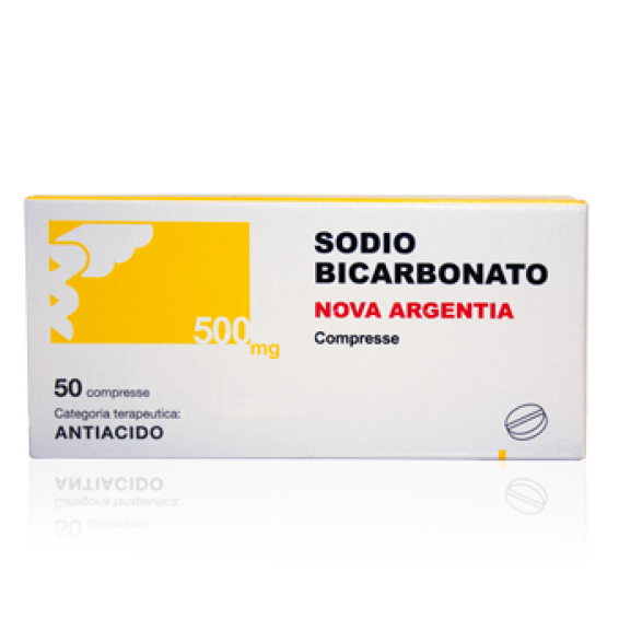 SODIO BICARB*50CPR 500MG