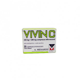 VIVIN C*20CPR EFF 330MG+200MG