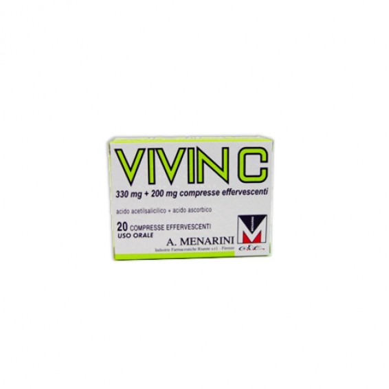 VIVIN C*20CPR EFF 330MG+200MG