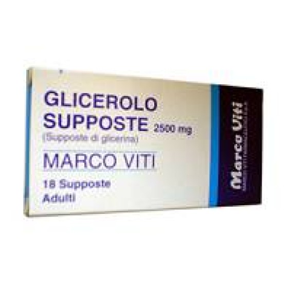 GLICEROLO MV*AD 18SUPP 2250MG