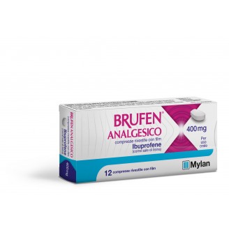 BRUFEN ANALGES*12CPR RIV 400MG