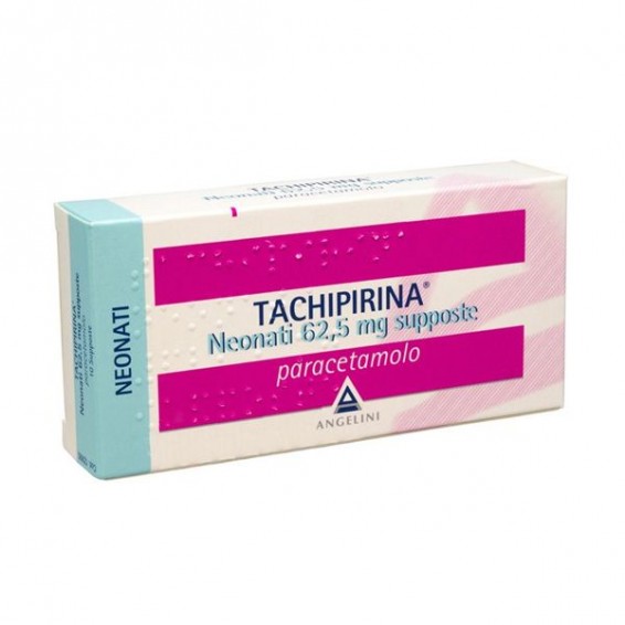 TACHIPIRINA*NEO 10SUPP 62,5MG