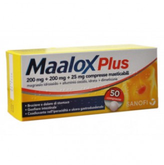 MAALOX PLUS*50CPR MAST