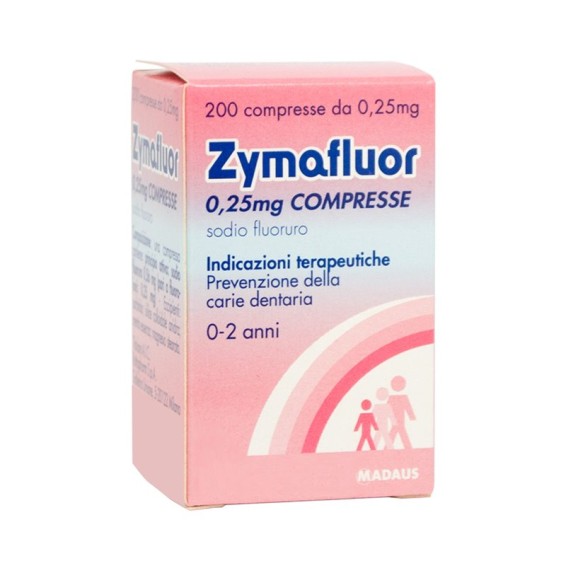 ZYMAFLUOR*200CPR 0,25MG ZYMAFLUOR*200CPR 0,25MG