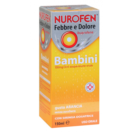 NUROFEN FEBBRE D*BB100MG/5ML A