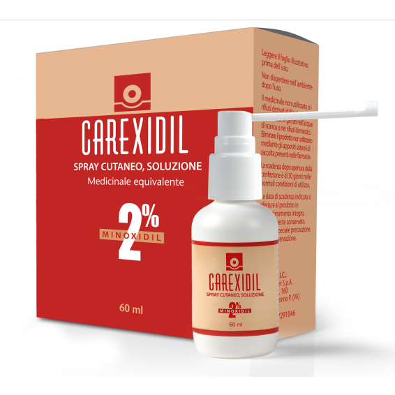CAREXIDIL*SOLUZ CUT 60ML 2% CAREXIDIL*SOLUZ CUT 60ML 2%