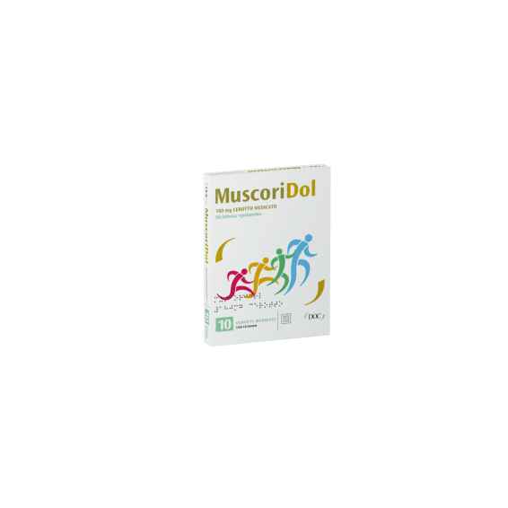 MUSCORIDOL*10CER MED 180MG MUSCORIDOL*10CER MED 180MG